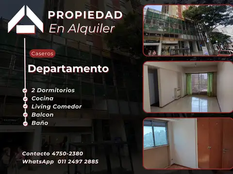Departamento en alquiler en Caseros