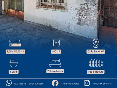Invertí en ubicación y proyección: TERRENO CON CASA A REFACCIONAR