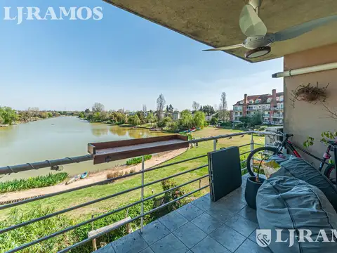 Departamento de 2 ambientes  en alquiler Santa Barbara con vista a la Laguna