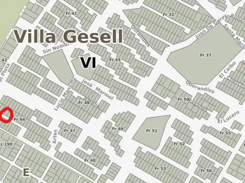 Terreno en Venta 15  mts Frente