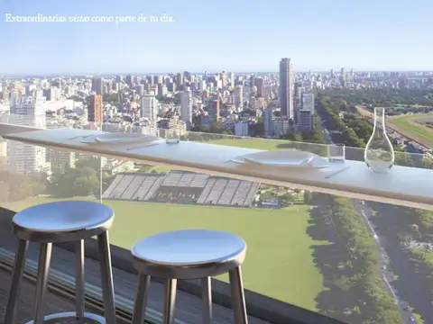 VENTA DEPARTAMENTO 4 AMBIENTES CON VISTA HIPODROMO PALERMO