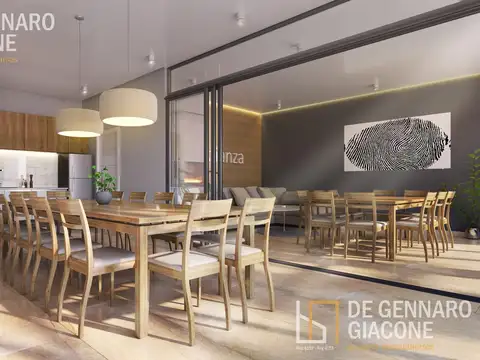 Departamento 2 ambientes con 1 baño