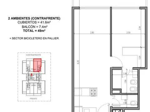 Departamento en Venta 1 año
