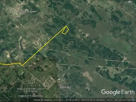 11,2 hectáreas en Colonia Benitez!