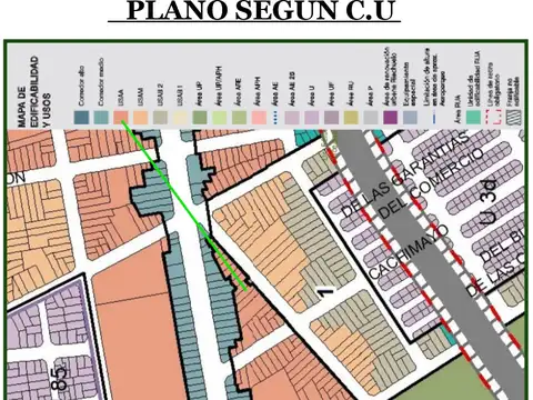 Lote 8,66 x 35 con construcción a media cuadra de Av Directorio al 900- 1400m2 construibles