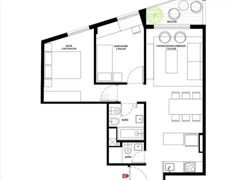 Departamento en Venta A Estrenar