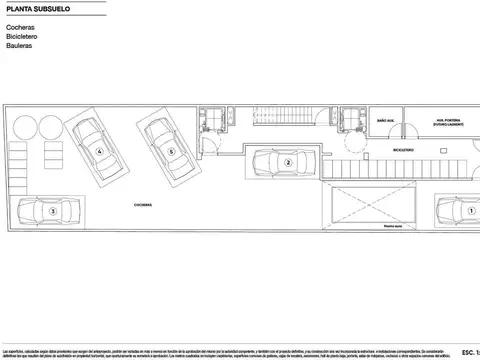 Departamento 3 ambientes c/ terraza y pileta, 134.09m2 en Pa