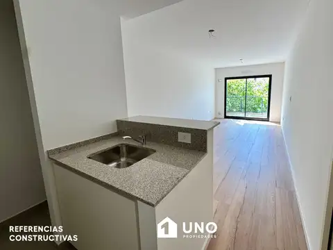 9 de Julio y Laprida - Amplio Dpto de 1 Dormitorio Externo. Posibilidad cochera.
