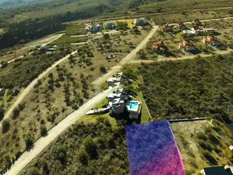 Country Las Cascadas, Carpintería, San Luis. Lote 1.229 m2