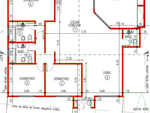 Casa en Venta de 3 dormitorios