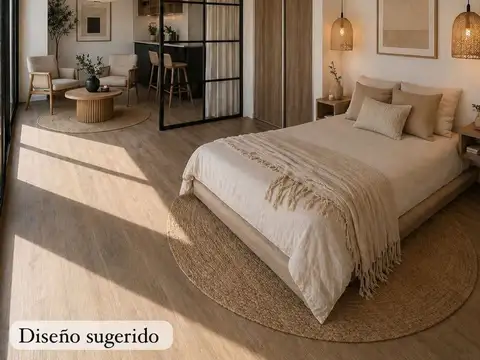 Aquiler Depto divino con balcon terraza