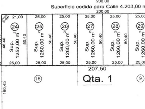 Terreno Pepitero 4537 e/ Siete Colores y Chingolo
