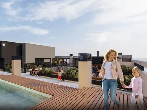 Venta departamento a estrenar un dormitorio con balcon en alta cordoba