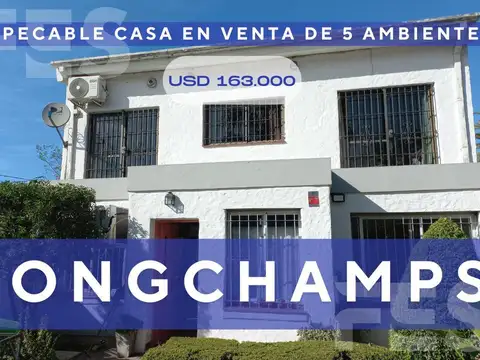 VENTA Casa en Longchamps de 5 ambientes