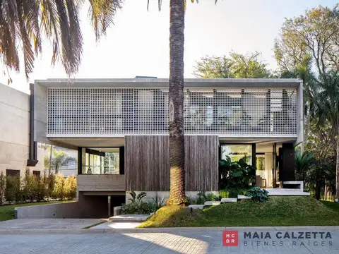 Casa de diseño en venta | Barrio privado Finca Sarmiento | Martinez