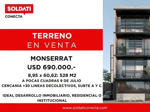 Terreno en Venta - San Nicolás - Centro
