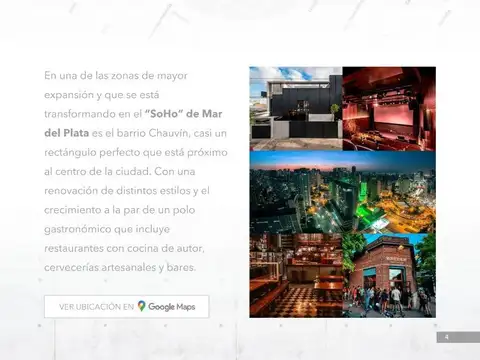 Departamento en Venta de 1 dormitorio