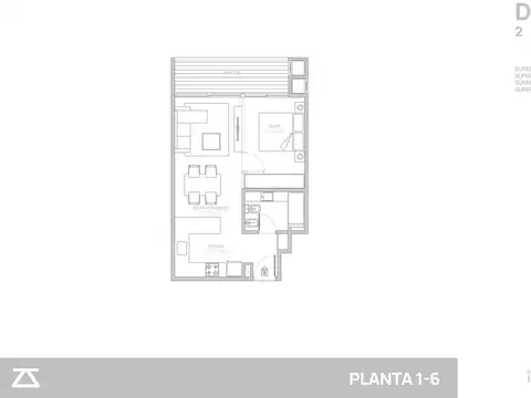 Departamento en Venta al Suroeste