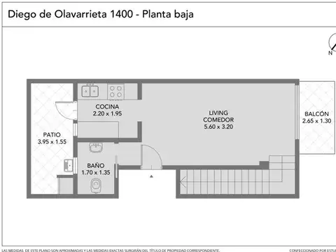 Depto Tipo Casa en Venta en Mataderos, USD 134.900