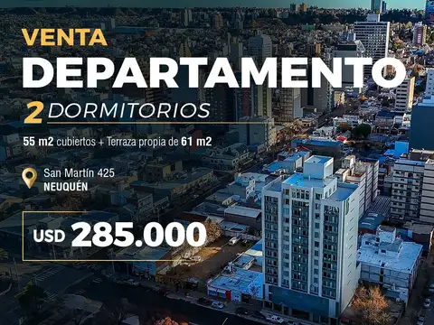 DEPARTAMENTOS EN VENTA 2 DORM | NEUQUÉN