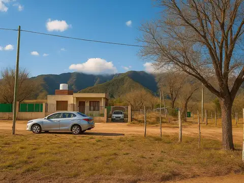 Terreno en Cosquín 392 m² con servicios – Oportunidad única