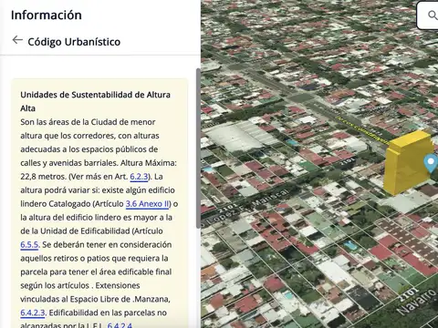 Terreno en Venta 29  mts Fondo