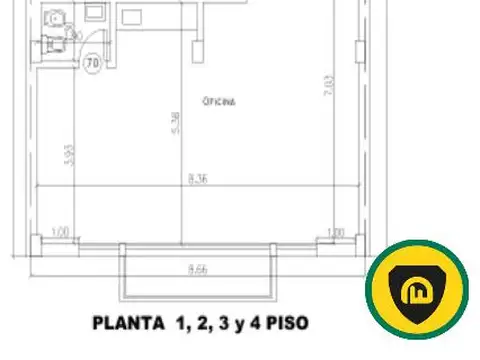 Oficina en Alquiler A Estrenar