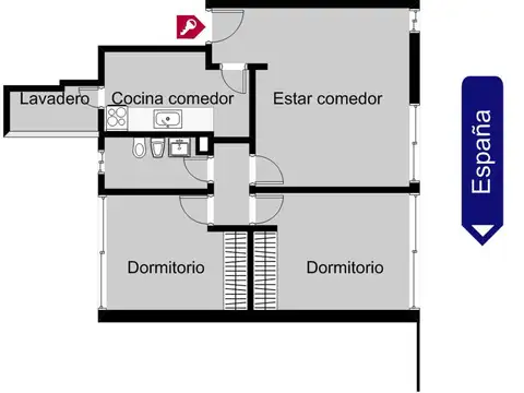 Departamento en Venta al Este