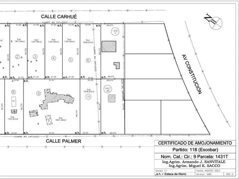 Venta de Terreno Ingeniero Maschwitz