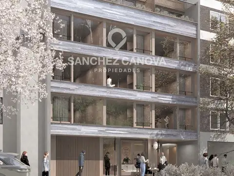 Departamento 2 ambientes con 2 baños