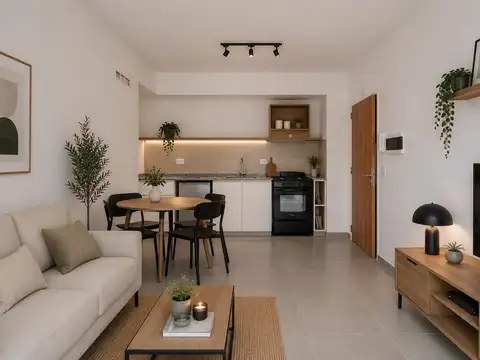 Departamento 2 ambientes a  estrenar