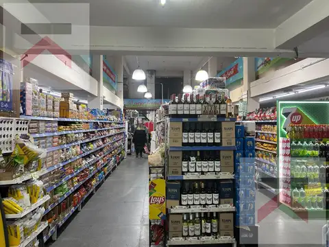 Local comercial con salida a dos calles. Ideal Supermercado