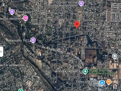 Terreno En Venta Villa Rivera Indarte. Laborde 8400