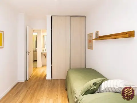 Departamento 3 ambientes con 2 baños