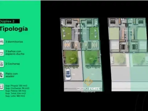 Duplex en venta- Manantiales