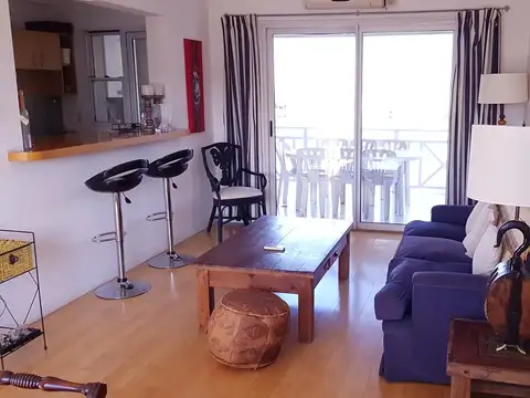 Alquiler Anual/Temporal Portezuelo Condominios De La Bahia  2 AMB. Balcon Parrilla