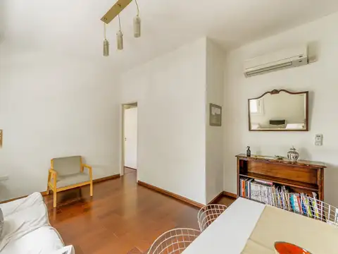 Dos ambientes amoblado con patio en alquiler temporario en Nuñez