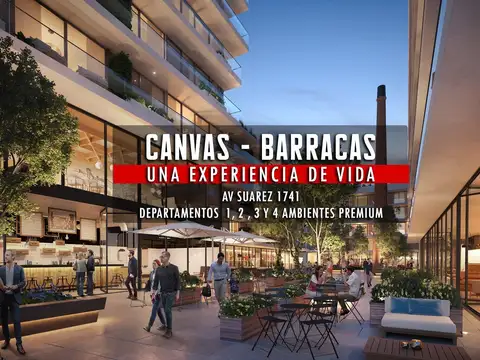 Venta departamento 4 ambientes 133 Metros Amenities Canvas- BARRACAS