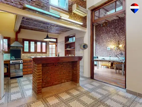 Depto Tipo Casa 2 ambientes con 1 baño