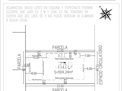 Terreno en Venta de 504,0 m2