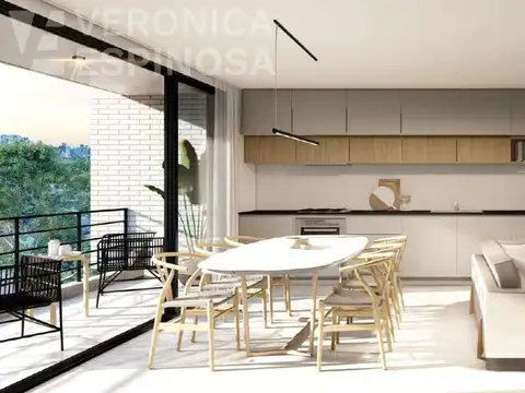 Departamento en  venta de una ambiente, Moron. En construcción.