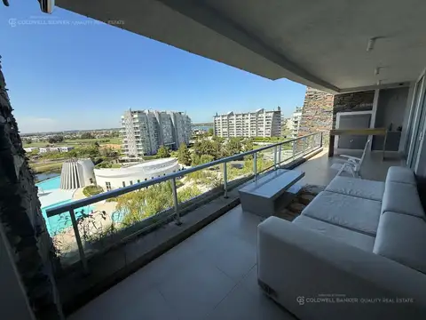 Departamento en venta 4 ambientes en Yoo torre 1 Nordelta con balcón doble
