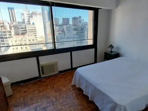 EXCELENTE 2 AMB AMOBLADO FRENTE AV.CORRIENTES