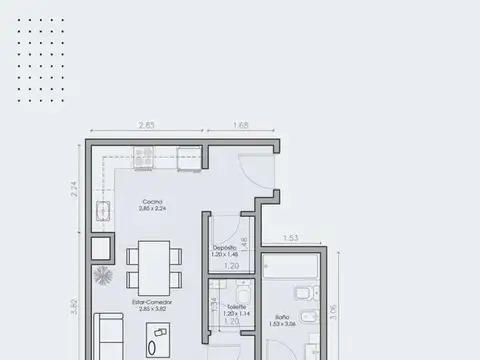 Excelente departamento 3 ambientes a estrenar con terraza propia, en  Recoleta!