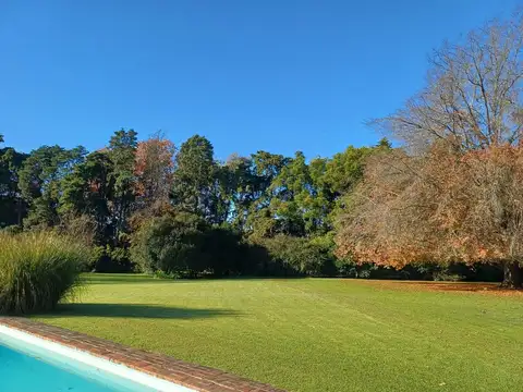 Venta exclusiva casa quinta 5 amb. más casa huéspedes Pilar