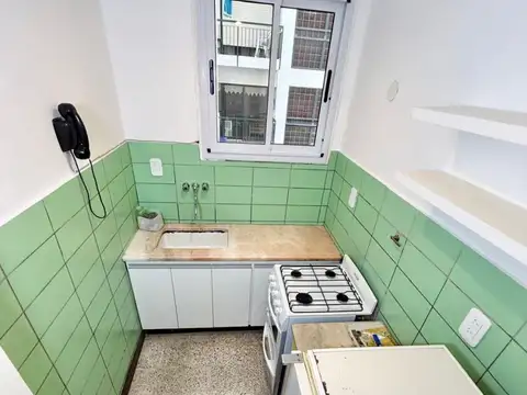 Departamento 2 ambientes con 1 baño