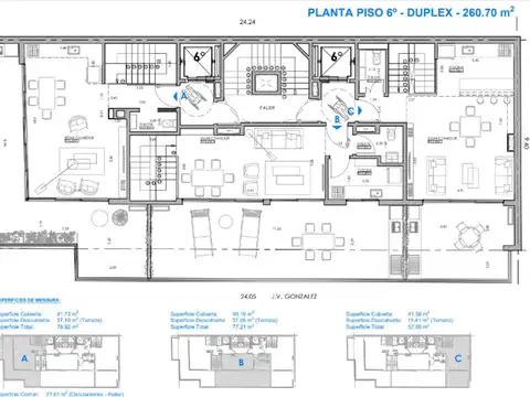 Departamento en Venta de 3 dormitorios