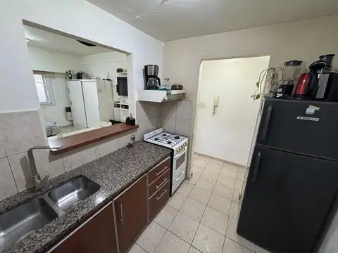 Departamento 2 ambientes con 1 baño
