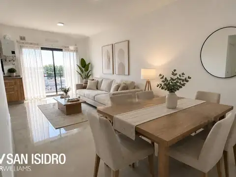 Departamento de 2 ambientes a Estrenar!, Con Parrilla y Balcon al frente 