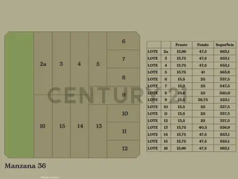 Terreno en Venta en Ignacio Correas Arana, USD 15.000